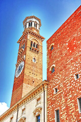 Verona, torre antica.