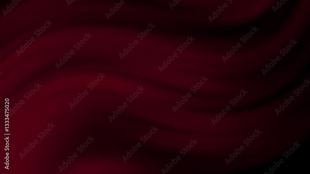 Poster a flowing, deep red fabric with soft waves creating a luxurious and rich appearance.