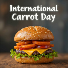 Carrot Day Burger Image