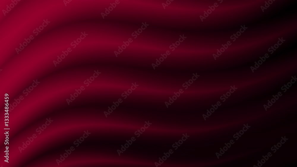 Aufkleber a rich, dark crimson background with flowing, wave-like textures creating a smooth and elegant visua