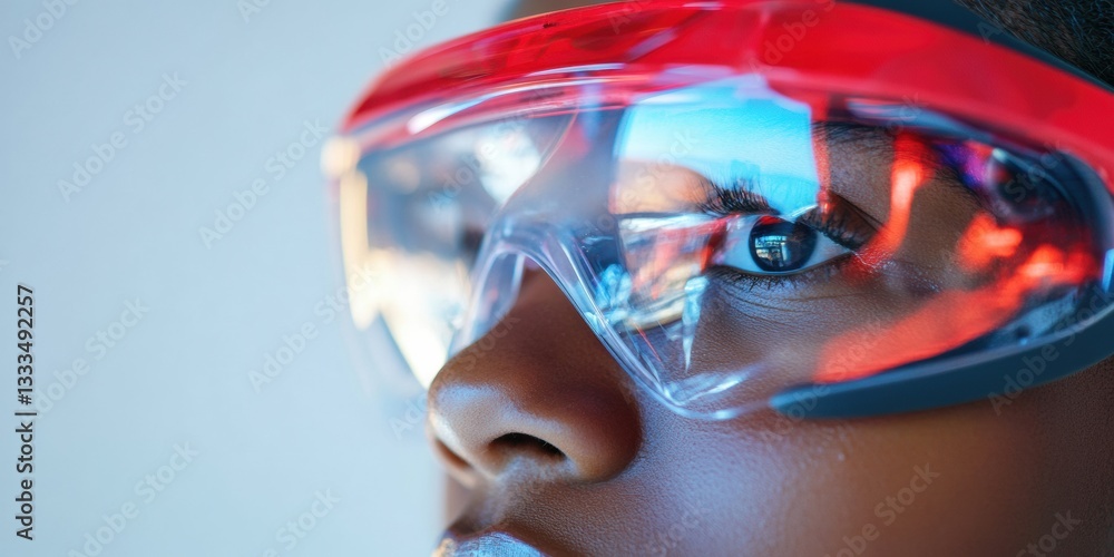 Aufkleber immersive tech innovation next-gen ar safety eyewear redefining industrial design with futuristic mi