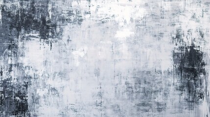 Monochrome Grunge Textured Grey Background for Artistic Use