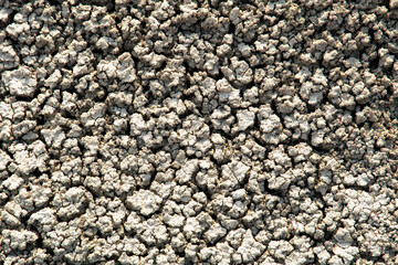The cracked soil under a bright sun captures the severe effects of drought, showcasing a dry and arid landscape that represents environmental challenges and concerns for future generations.