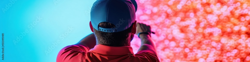 Poster ai-enhanced golf performance visualization immersive tech training for athletes leveraging data-driv
