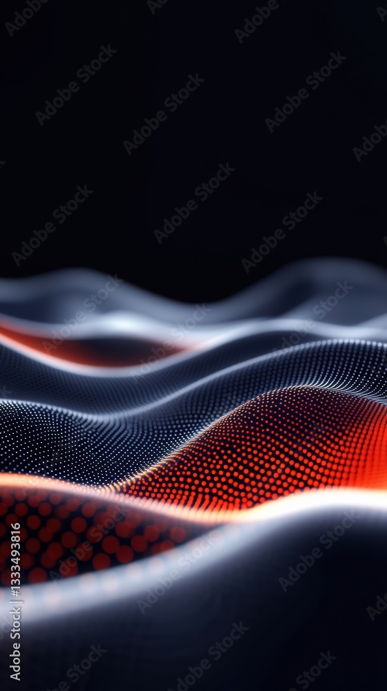 Leinwandbilder Next-Gen Data Visualization Dynamic Digital Wave Analytics for Sports Betting Intelligence - Cutting-Edge Predictive Modeling and AI-Driven Performance Insights