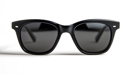 Fototapeta premium Black Sunglasses Front View