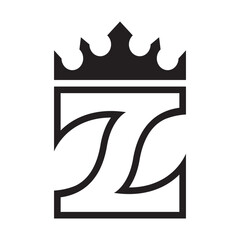 Letter Z And Crown
