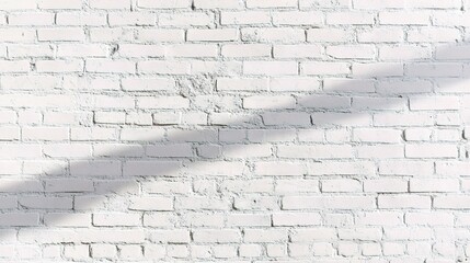 Smooth White Brick Wall Texture for Modern Minimalist Design