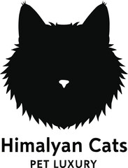 vector illustration of a black cat