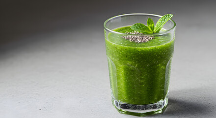 smoothie in a glass with fruits and vegetables healthy drink nutritious beverage wellness lifestyle