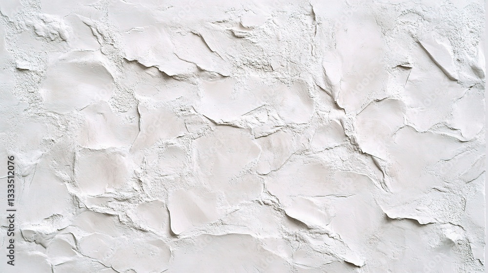 Poster white concrete wall texture with subtle minimal design elements