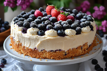 blueberry cake