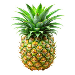 Fototapeta premium pineapple on white background