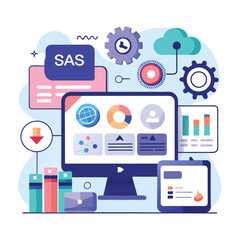 flat icons for business