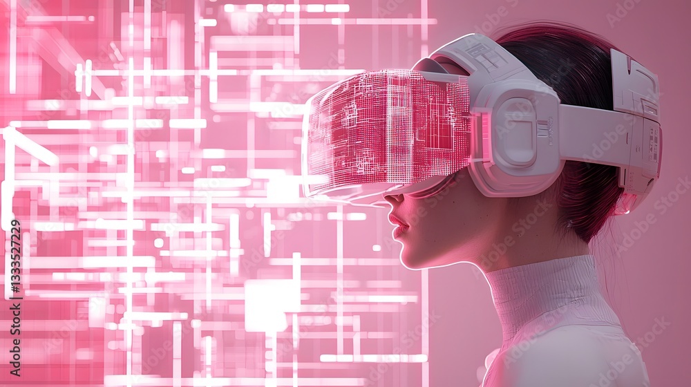 Aufkleber captivating ai powered marketing campaign with stunning generative visuals a modern innovative appro