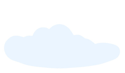 Cloud Illustration soft color 
