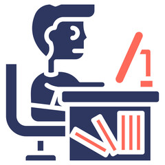 Workload Automation glyph color icon