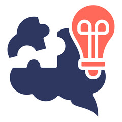 Combination glyph color icon