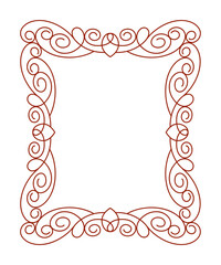1031.eps decorative frame for your text