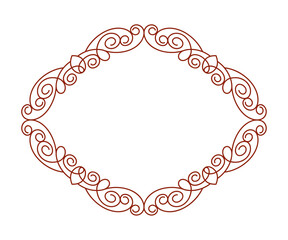 1028.eps  round lace frame