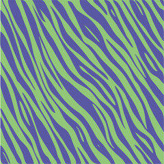 Purple and Green Zebra Print