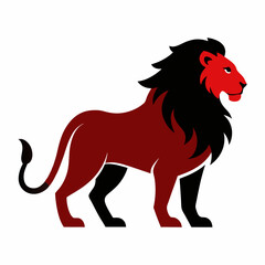 Tiger silhouette vector illustration