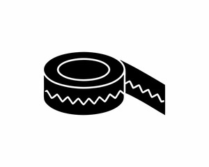 creative details Electrical Tape Icon vector illustration