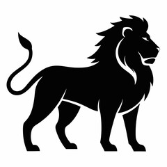 Tiger silhouette vector illustration