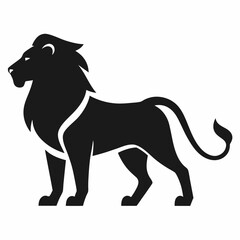 Tiger silhouette vector illustration