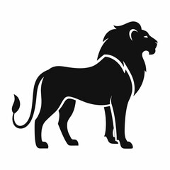 Tiger silhouette vector illustration