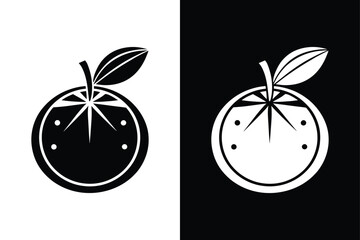 Minimalist Orange Icon. Simple & Professional Vector Illustration