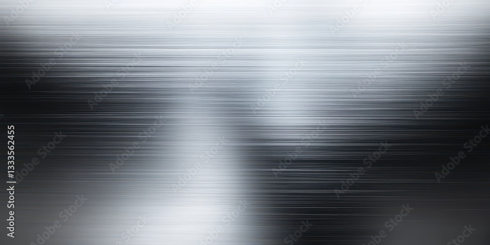Poster blurred metal texture: capturing the smooth lines and sheen of a metallic surface, presenting a seam