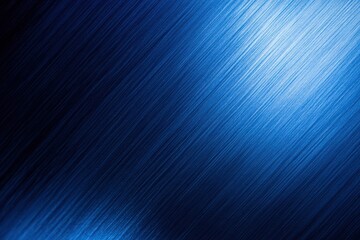 Fototapeta premium Metallic Blue Texture: A captivating image of textured metal surface with a mesmerizing gradient, seamlessly blending shades of deep blue. Perfect for backgrounds and design assets.