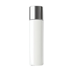 Luxury Lotion Bottles Luxury Lotion Bottles A sleek, minimalist white bottle with a shiny silver cap, perfect for beverages. Ideal for showcasing modern packaging designs or hydration concepts.