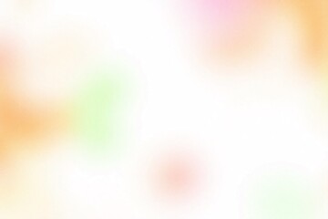 Obraz premium painting of an orange and green abstract background