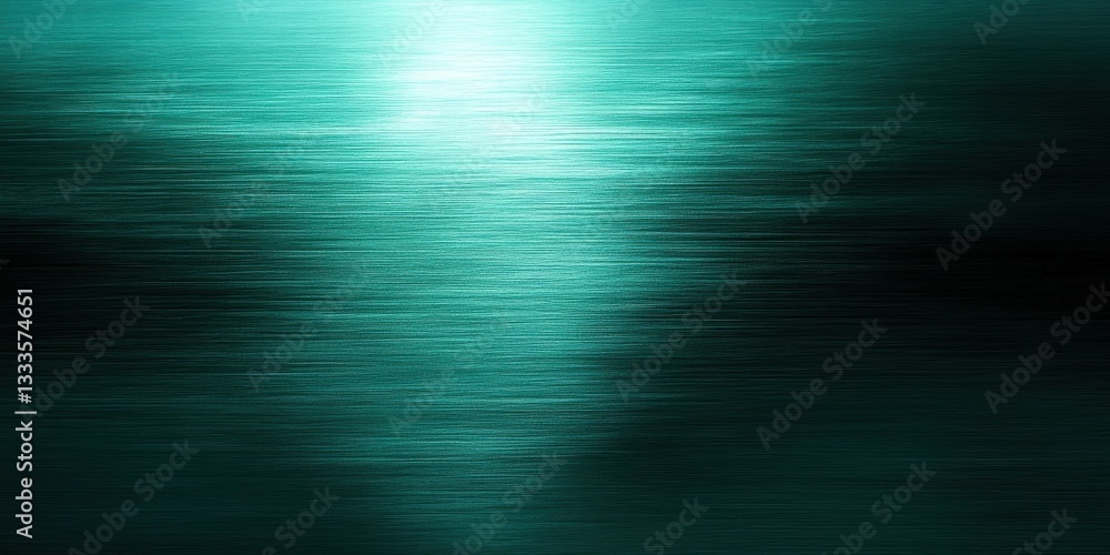 Poster abstract teal texture: a textured teal backdrop, illuminated by a luminous light source, offering a 