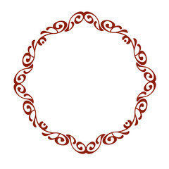 950.eps red frame made of chains