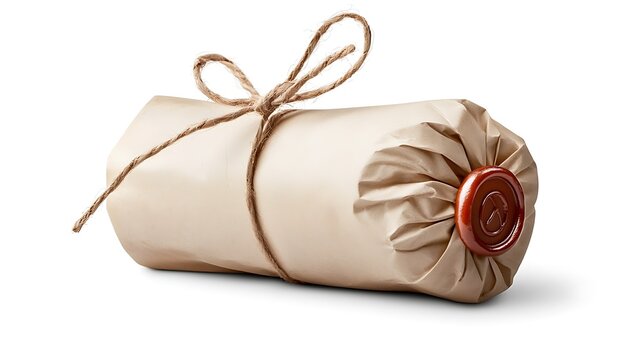 Vintage inspired package with wax seal