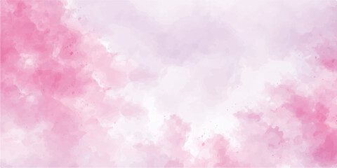 Fototapeta premium Delicate watercolor background featuring a pinkish gradient with a soft and artistic feel. Ideal for branding, invitations, social media graphics, and elegant presentations. 