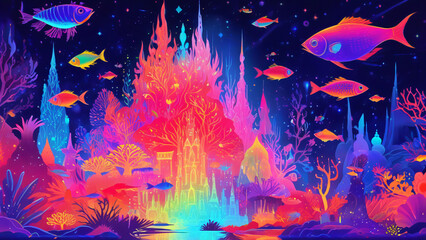 Holographic Underwater City