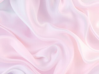 Obraz premium Abstract Pink Silk Drape