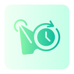 Load  cursors gradient icon