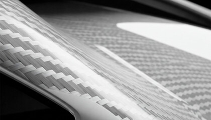 Carbon Fiber Texture Close-Up. Abstract Material Detail