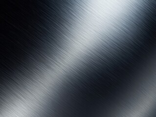 Fototapeta premium Metallic Brilliance: A close-up of a polished, reflective metal surface. Shows a sophisticated industrial aesthetic, and evoke feelings of sleek modernity and durable strength.