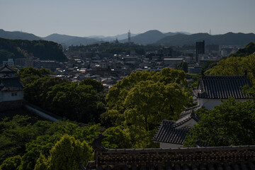 Obraz premium 日本、世界遺產、姫路城、兵庫県、日本の城、江戸時代、古代建築