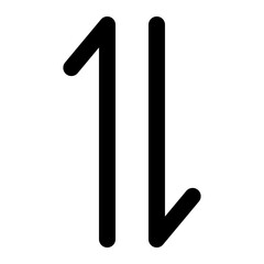 mobile data icon for illustration