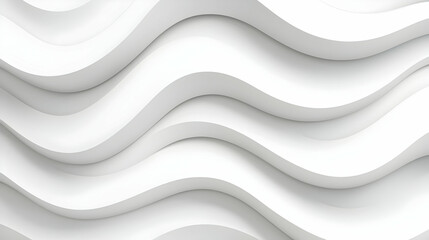Abstract White Wave Background Texture