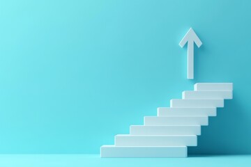 Simple stairway upward