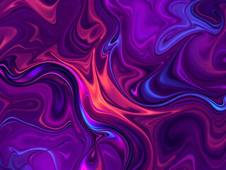 Obraz premium abstract background with colorful waves, A purple background with a wave of smoke, A colorful abstract background with swirls and dots