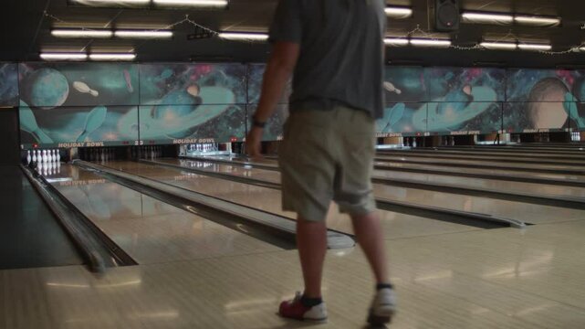 Right Handed Bowler Bowls Gutterball